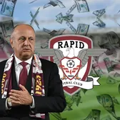 Încă 5 milioane de euro de la Șucu!   Rapid a anunțat majorarea capitalului social.  Ce înseamnă, cum a evoluat investiția și diferența față de Becali&FCSB