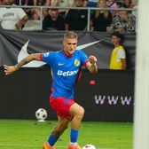S-a trezit Bîrligea!  „Dublă”. Într-un moment când era tot mai contestat, vârful FCSB a înscris după fix o lună:  ce gest a făcut după primul gol