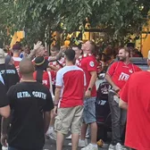 Fără români! Dar cu nemți!  Fanii lui Hapoel Beer-Sheva  au strecurat în Giulești ultrași germani  ai lui Mainz, deși doar israelienilor le era permis