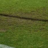 Gazonul a cedat definitiv   Imagini alarmante de pe Arcul de Triumf!  Dinamo - U Cluj se joacă pe un teren făcut praf