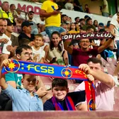 Gruia roș-albastră   Mulți clujeni fani FCSB pe stadion  la meciul lui CFR. Și un mic incident între localnici legat de echipa preferată