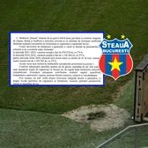 Factură uriașă, gazon praf   GOLAZO.ro  are toate datele:  costurile au crescut cu 30%,  dar suprafața de joc de pe Stadionul Steaua e tot mai proastă
