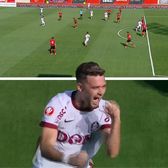 GOLAZO  VIDEO.  Mijlocașul  alungat de FCSB  a marcat un gol uluitor de la peste 30 de metri pentru CFR Cluj