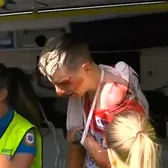 Pogacar, abadon! Luat cu salvarea   VIDEO+FOTO.  Plin de sânge după un  accident violent  în Turul Spaniei! Ce a provocat căzătura