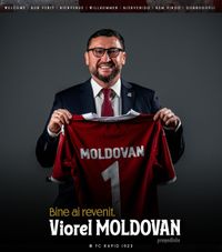 BREAKING  Viorel Moldovan este noul președinte al celor de la  Rapid!