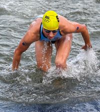 Pericolul din sena  Belgia se retrage din ștafeta mixtă de triatlon! Sportivă  infectată cu E. coli