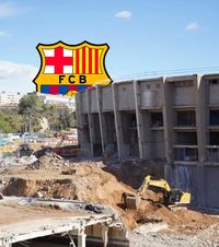 Bani din piatră seacă  Barcelona strânge venituri din tururi ghidate la  lucrările de reconstrucție  ale Camp Nou