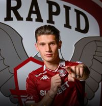 Alex Dobre la Rapid    Oficial : giuleștenii l-au prezentat pe internaționalul român, care a fost dorit și de CFR