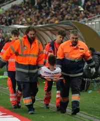 FCSB - Rapid   Mattias Kait , accidentare serioasă: estonianul a fost consultat în ambulanță