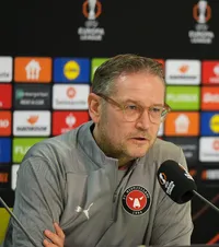 „A fost teribil!”  Lucrul care  l-a deranjat mult  pe antrenorul lui Midtjylland după sosirea la București. Ce spune despre Becali și FCSB