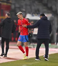 Infirmeria FCSB Campioana l-a pierdut și pe  Tavi Popescu ! Schimbat în minutul 27 la Cluj