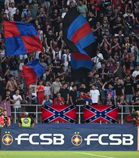 FCSB, în pericol pentru un steag confederat  Campioana a ajuns din nou la  Comisia de Disciplină a UEFA.  Motivul e incredibil