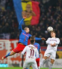 FCSB - CFR Cluj 1-1 Rezultat care o avantajează pe U Cluj.  VIDEO cu „scărița” lui Munteanu  + Campioana, fără Cisotti și Tănase la următorul meci