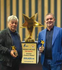 GOLAZO.RO, PREMIAT LÂNGĂ LUCESCU ȘI LĂCĂTUȘ  Trofeul pentru  cel mai bun site , acordat de Asociația Presei Sportive, a fost câștigat de GOLAZO.ro