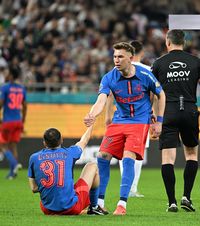 Probleme la FCSB  Imagini îngrijorătoare pentru campioană. Cum au apărut   Juri Cisotti și Andrei Gheorghiță  după meciul cu CFR Cluj
