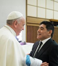 Ce a spus Papa despre Maradona   „Un campion și un om foarte fragil” + Lecțiile lăsate în   ultimul interviu
