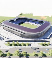 Șantierul prinde viață  La o zi după reportajul GOLAZO.ro din Trivale, primarul din Pitești a anunțat   începutul lucrărilor la noul stadion „Nicolae Dobrin”
