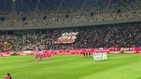 Alt derapaj la derby   Suporterii lui Dinamo,   cântece și scandări rasiste  pe Arena Națională, la meciul cu Rapid