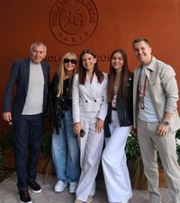 Halep, la ceremonia pentru Nadal    FOTO.  Românca a purtat un   tricou special  în cinstea spaniolului