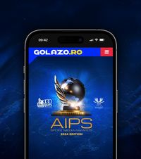 Două distincții     Recunoaștere internațională pentru GOLAZO.ro  la AIPS Awards 2025, evenimentul Asociației Internaționale a Presei Sportive