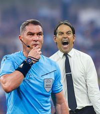 Inzaghi, exasperat de Kovacs  Antrenorul lui Inter,   dezlănțuit  la adresa arbitrului român