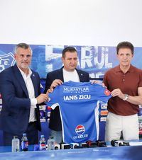 „E greu să vii după Hagi”  Ianis Zicu, prezentat oficial la Farul:   „Nu puteam refuza oferta”  + Ce spune despre plecarea lui Alibec la FCSB