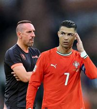 Ironic cu Ronaldo  Franck Ribery,   reacție pe Instagram , după declarațiile portughezului despre Balonul de Aur