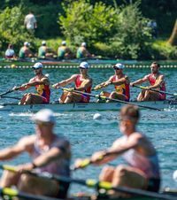 România, ce spectacol!  Canotorii „tricolori”,   șase medalii  în etapa de Cupă Mondială de la Lucerna » Aur în trei probe