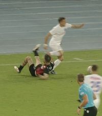 Tănase, suspendat la retur    Shkendija - FCSB  s-a încheiat 10 contra 10, după două intrări groaznice: Qaka mai luase roșu într-un meci cu FCSB, din 2018