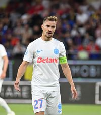 Alarmă cu Olaru!  Căpitanul FCSB acuză probleme musculare și   va fi out cu Farul,  sâmbătă. Azi face un RMN să afle cât lipsește