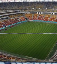 Arena Națională, gata de fotbal      FOTO și VIDEO. GOLAZO.ro  are primele imagini » Noul gazon arată   impecabil!  Când va fi inaugurat