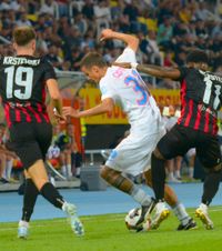 Ironii la adresa FCSB?  Presa din Macedonia de Nord, după eșecul celor de la Shkendija cu Qarabag:   „E clar că nu e Steaua”