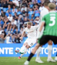 De Bruyne, gol la debut     VIDEO.  Belgianul a înscris   spectaculos  în primul meci jucat pentru Napoli în Serie A