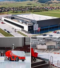 Arenă senzațională în România, pe banii unui privat  Supercupa la hochei, pe un superpatinoar! E de 3 ori mai mare decât Berceni Arena, dar   a fost la jumătate de preț