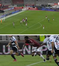 Rapid, proteste vehemente    FOTO:    Două penalty-uri  cerute în decurs de câteva secunde! VAR a spus NU de fiecare dată