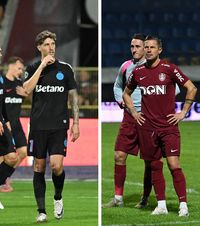 FCSB și CFR, sub 50% șanse de play-off!  Care sunt echipele favorite să ocupe un loc în   top 6  la finalul sezonului regulat