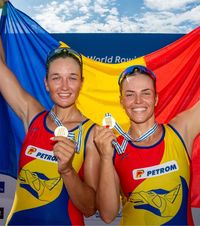 Aur și argint pentru România, la canotaj  Primele medalii, la dublu rame feminin și masculin, la   Campionatele Mondiale de la Shanghai