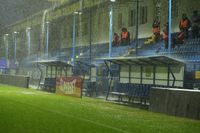 Condiții groaznice la Slobozia - Dinamo    VIDEO+FOTO.    Gazonul e KO!  La Clinceni e mai mult mlaștină decât teren de fotbal