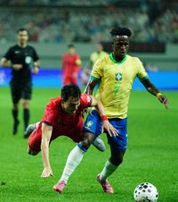 Vinicius îl laudă pe Ancelotti  Brazilianul e uimit de noul său selecționer:   „Cel mai bun antrenor  pe care l-am avut vreodată”