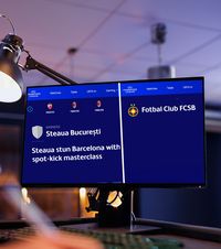 UEFA a „mutat” CCE de la FCSB la Steaua  Modificare de ultimă oră pe site »   Becali: „Hackereală!”  + Steliștii jubilează: „Game over, FC FCSB!”