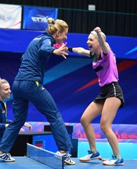 România, din nou în finală!  Echipa feminină de tenis de masă va înfrunta Germania pentru   aur la Europene:  „Vrem revanșa”