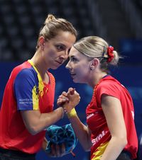 Argint pentru România!  „Tricolorele” au fost învinse de Germania în   finala Campionatului European  de tenis de masă, dar se întorc acasă cu o medalie