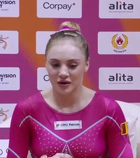 Sabrina Voinea, între uimire și indignare    FOTO:     Reacția gimnastei  române când a văzut că a ratat podiumul la Campionatele Mondiale de la Jakarta