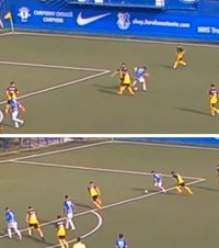 Ce execuție!     FOTO+VIDEO.  Fiul lui   Sabin Ilie  a înscris un gol fabulos pentru Farul