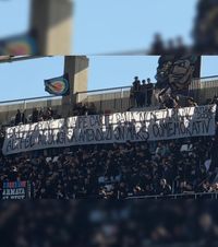 Mesaj dur pe stadionul MApN  Banner-ul afișat de   suporterii Stelei  la adresa acțiunilor Jandarmeriei, la comemorarea „Colectiv”