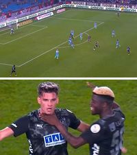 Ce rachetă!     VIDEO+FOTO. G    OLAZO  fabulos marcat de   Ianis Hagi  în partida dintre Trabzonspor și Alanyaspor