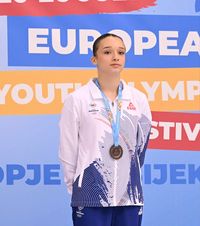 Bronz pentru România  Alexia Blănaru, locul 3 în finala de la sărituri, din cadrul   Campionatului Mondial  de junioare, de la Manila