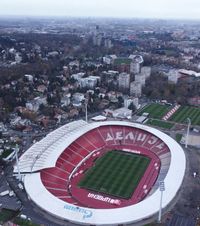 Rivalitate în 760 de metri    GOLAZO.ro  îți prezintă   stadionul unde va juca FCSB  cu Steaua Roșie: cum e gazonul și cât de aproape e Partizan, marea rivală a gazdelor