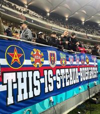 Unde a rămas Steaua, unde a ajuns FCSB!   În 2002, Steaua București ajunsese rău în Europa.   Cum e azi FCSB,  înaintea duelului cu Steaua Roșie