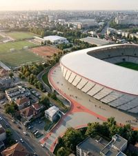 Noul stadion Dinamo     Imagini de ultimă oră:  cum va arăta și ce facilități va avea arena din centrul Capitalei